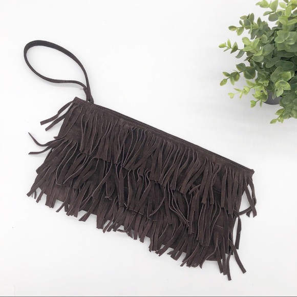 Bags Bohemian Western Suede Fringe Clutch Wristlet Poshmark